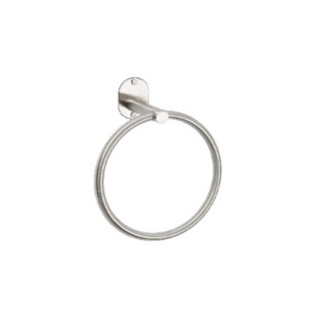 Porta asciugamani ad anello in acciaio inox 304/vetro Blizz