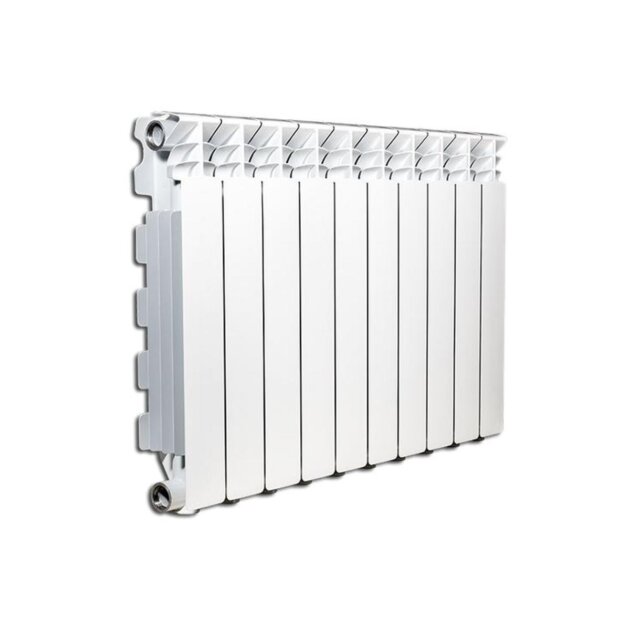 Radiatore in alluminio bianco da  350  mm Exclusivo