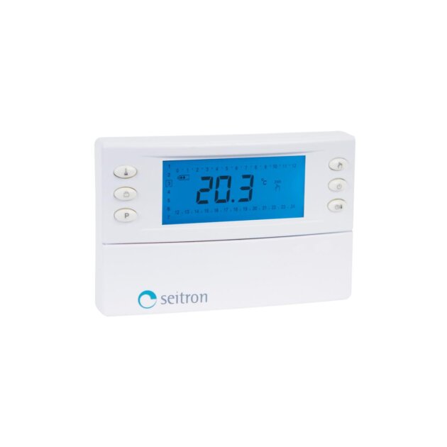 Seitron - Cronotermostato ambiente digitale Freetime Evo