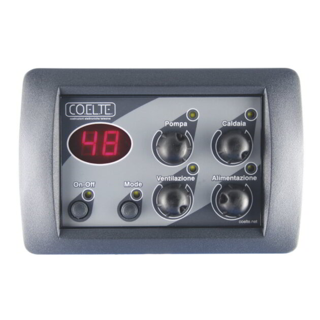 Quadro elettronico camino/caldaia/biomassa COELTE 350 TOP