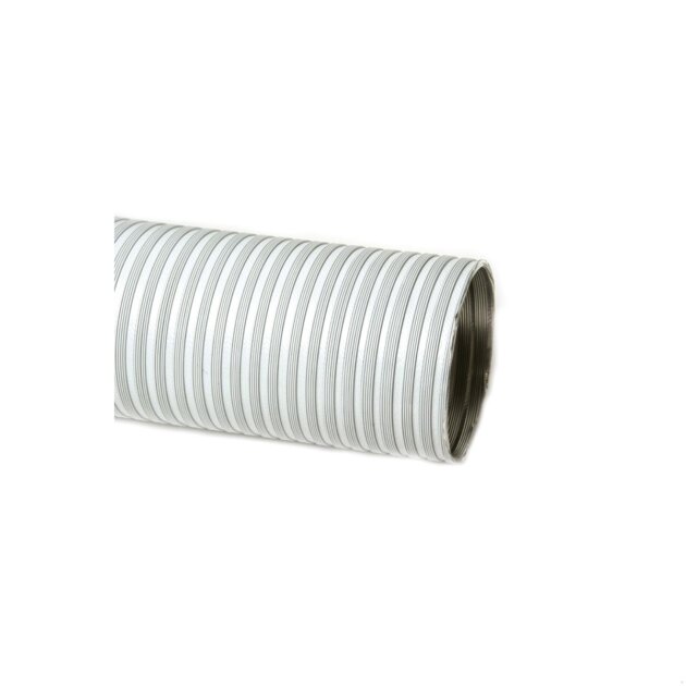 Tubo flessibile in allum. bianco esten.da 0,85 a 3 ml.da 125