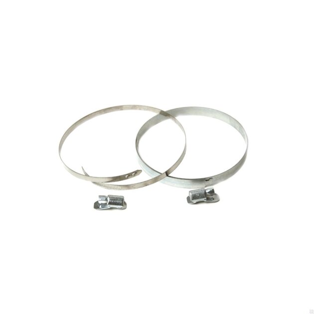 Fascetta stringitubo in acciaio inox da Ø 197 a 217 mm