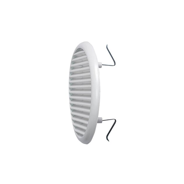 Griglia tonda in plastica con rete per aerazione da 220 mm