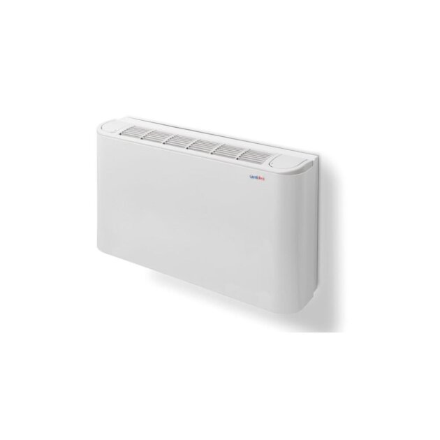 Ventilconvettore verticale con griglie orientabili +ta+tc, da 2,51 kW VCE20   att. Sx