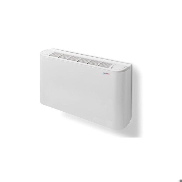 Ventilconvettore verticale con griglie orientabili +ta+tc, da 4,74 kW VCE50   att. Sx