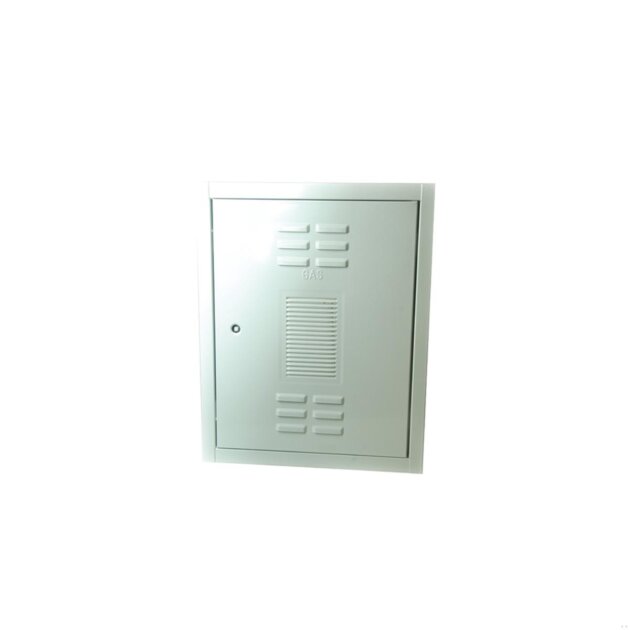 Sportello in lamiera bianca per contatore gas da  500  x  400  mm