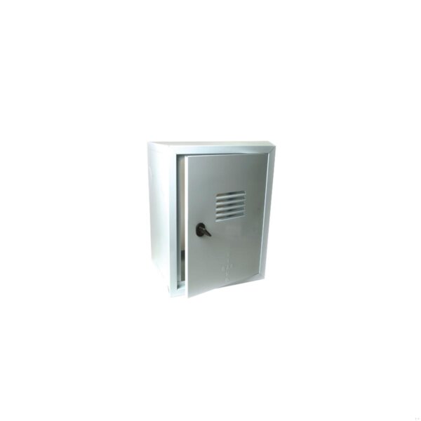 Cassetta in lamiera bianca per contatore gas da  450  x  350  mm