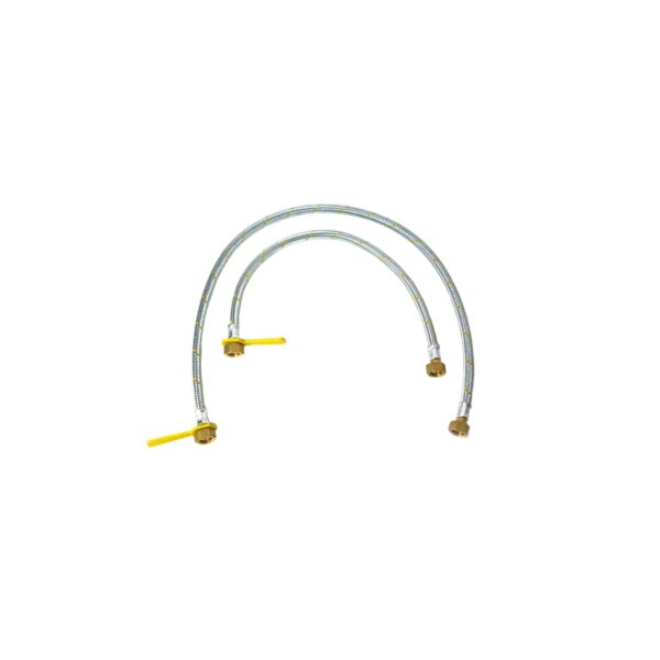 Flessibile per centralina gas  FF  da  1/2  da  1000  mm