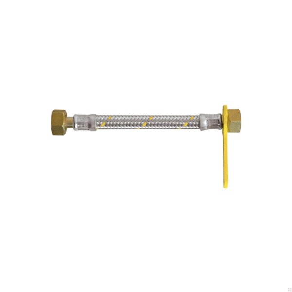 Flessibile per centralina gas  FF  da  1/2  per 1000 mm Parinox