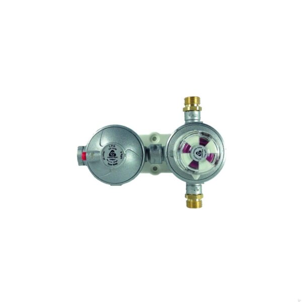 Kit inversore automatico di bombole gpl, doppio stadio, da  5  Kg/h