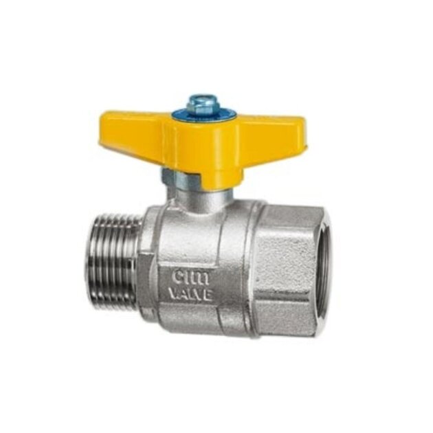 Valvola a sfera per gas  MF  da  3/4,  CIM