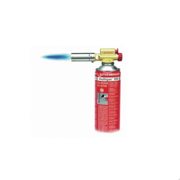 Bomboletta gas da  600  ml con accenditore piezoelettrico