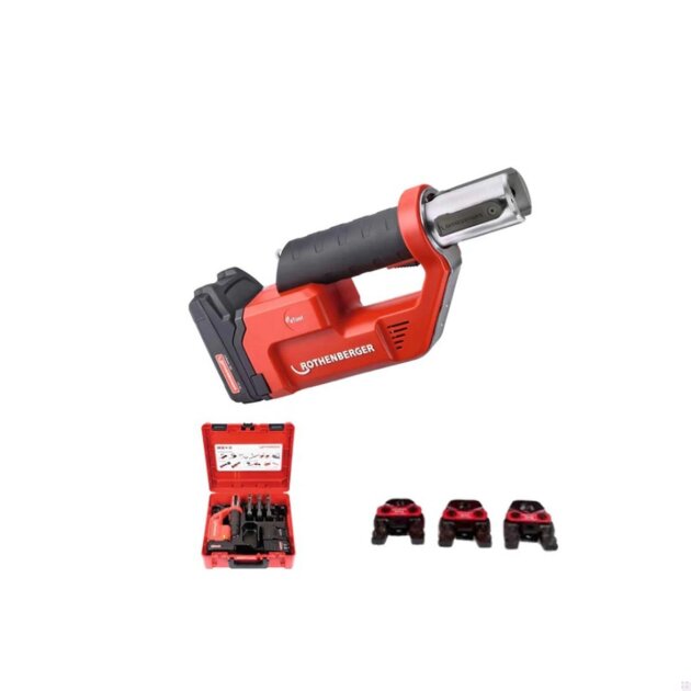 Pressatrice elettroidraulica per multistrato 21 KN con 3 set ganasce