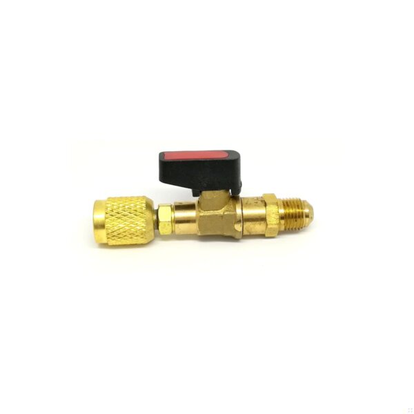 Rubinetto per bombola R32 - 1/2 F  ACME Sx x 5/16 M SAE