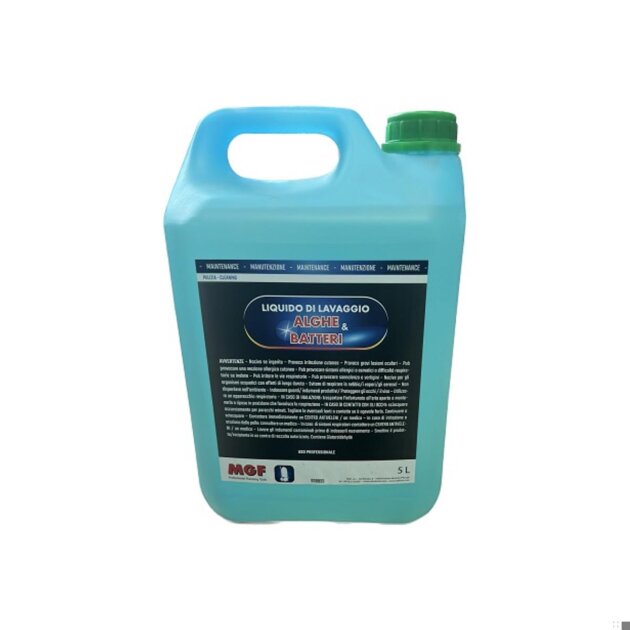 Liquido di Lavaggio Alghe e Batteri 5L