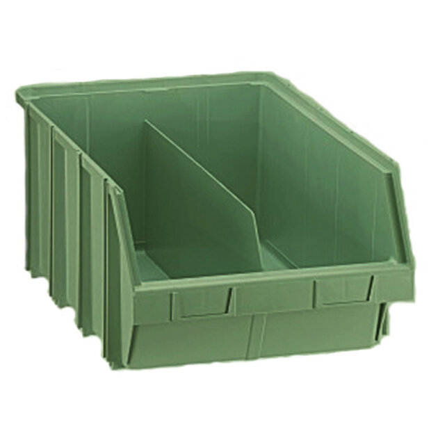 Contenitore in polistirolo con divisorio da 296x240x128  mm