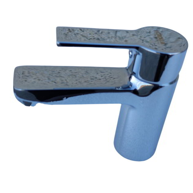 Miscelatore lavabo con scarico automatico CUBE CROLLA