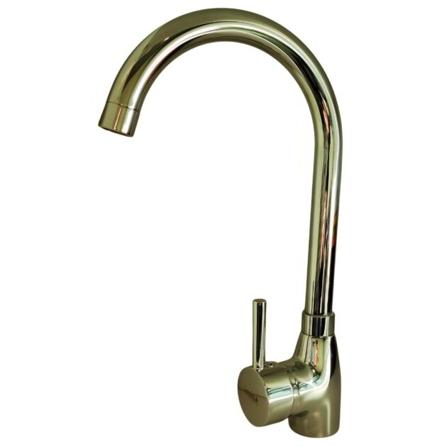 Miscelatore monoforo per lavello canna 'C' (8370 CR) CROLLA