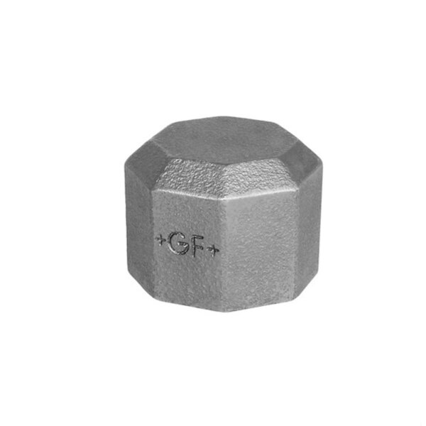 Tappo F in ghisa zincata (300) da 1'1/4