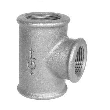Ti in ghisa zincata (130r) da 2'x1'1/4x2'
