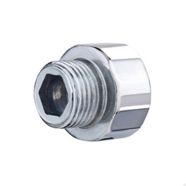 Prolunga ridotta MF in acciaio zincato (246) 3/8 x 1/2 x 15