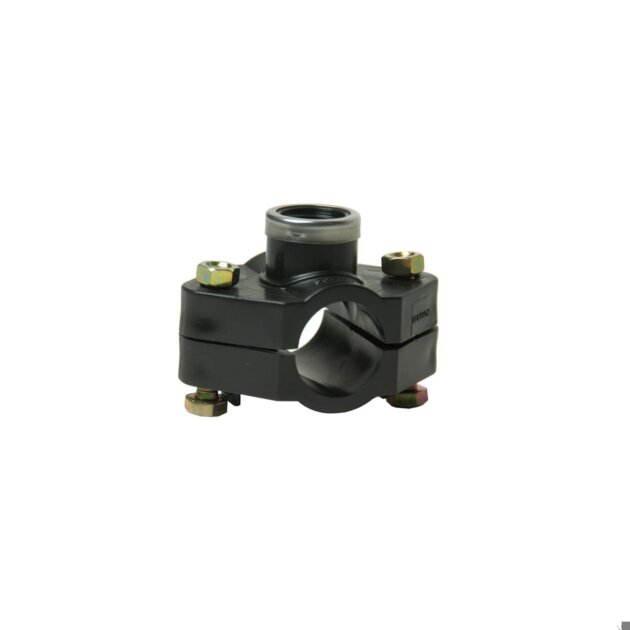 Plasson - Presa staffa in polipropilene per PE (016076) 32x1/2