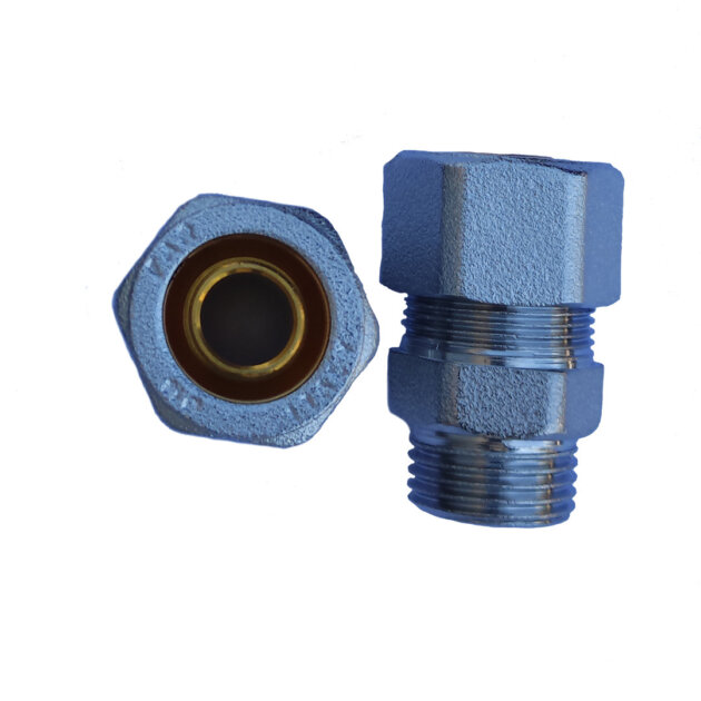 Manicotto M per polietilene reticolato, (P1M), da 18 x 1/2