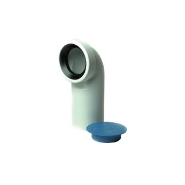Raccordo curvo in polipropilene per wc (HTSB) da 110