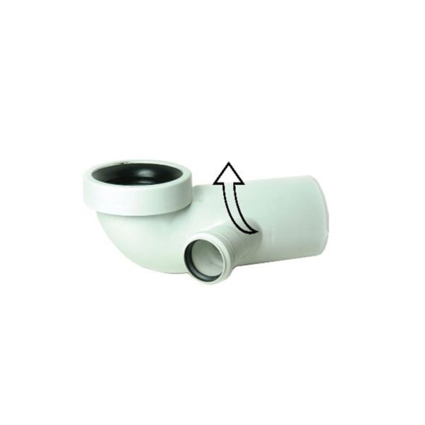 Raccordo curvo per wc derivazione orientabile (HTSB) 110 x 50