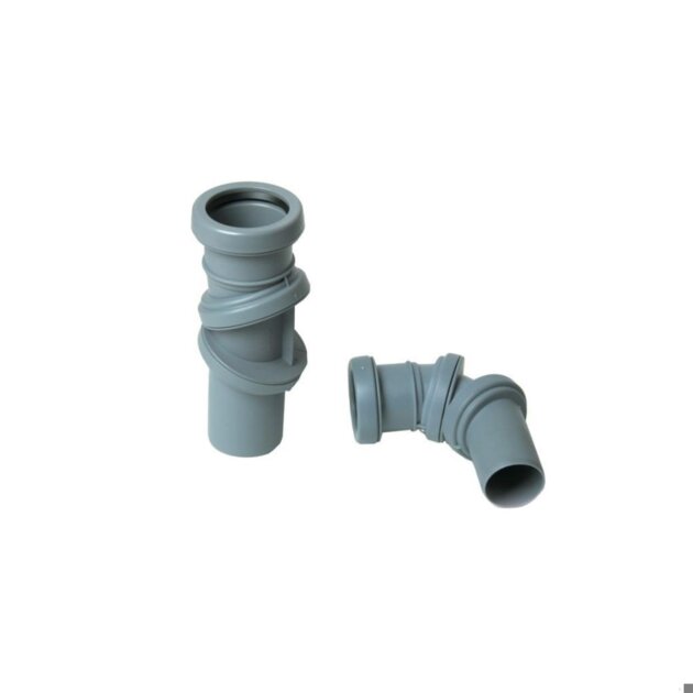 Curva universale in polipropilene da Ø 50