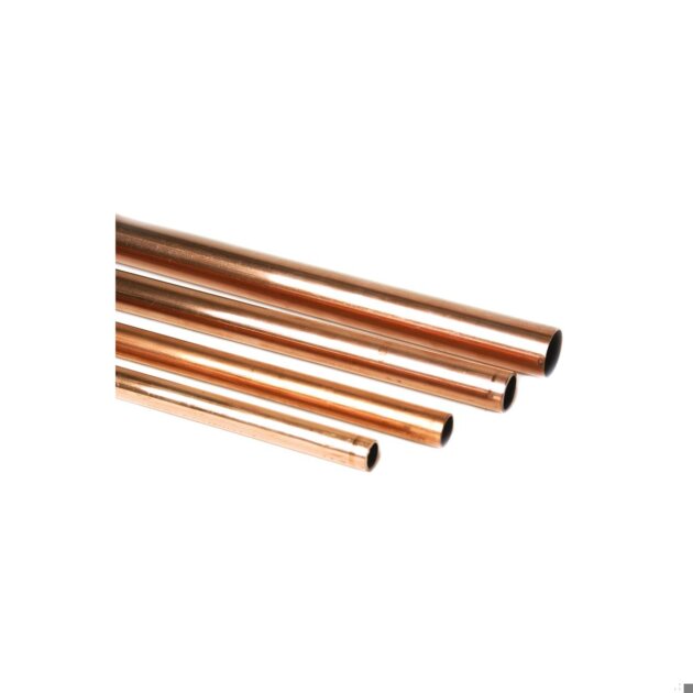 Barra tubo in rame nudo da  18 x 1  mm