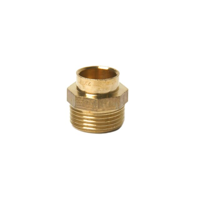 Manicotto in bronzo a saldare M (4243) Ø 12 x 1/2''