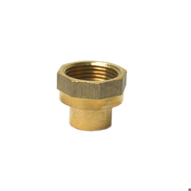 Manicotto in bronzo a saldare F (4270) Ø 12 x 3/8''