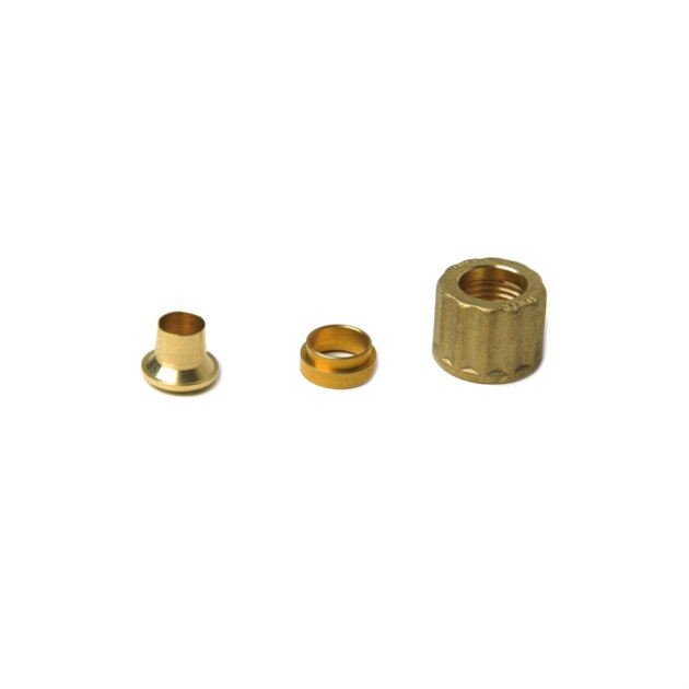 Raccordo in ottone  (T52),  rame/collettore