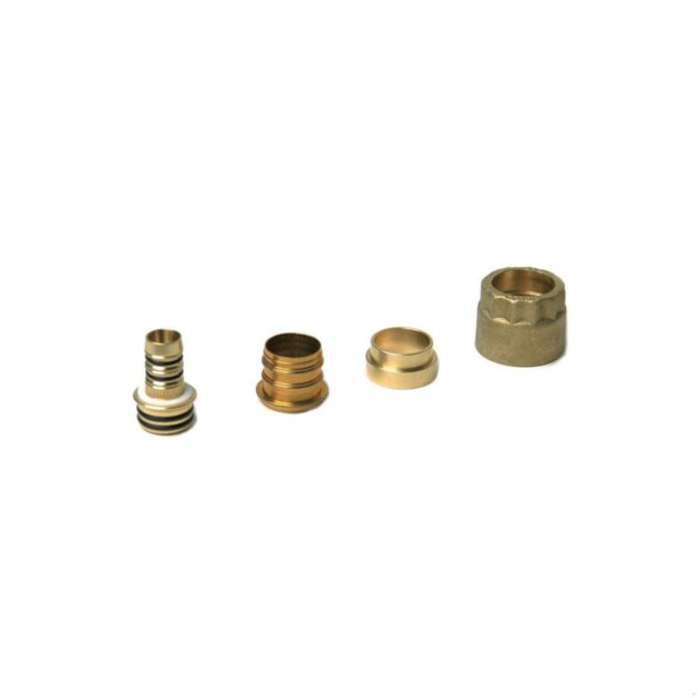 Raccordo  (T50)  per tubo multistrato/collettore  T02, da 16x11,5