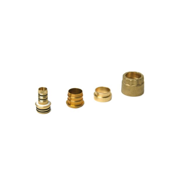 Raccordo  (T50)  per tubo multistrato/collettore  T02,  da 20 x 15
