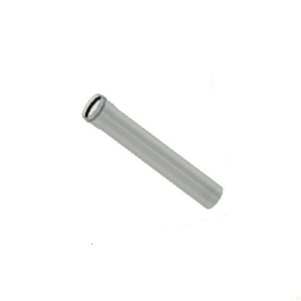 Tubo per scarico fumi caldaia a condensazione, 80 x 500 mm