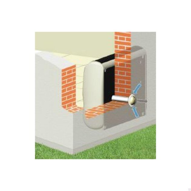 Fondital - Tubo da 1 metro per termoconvettore Gazelle Evo