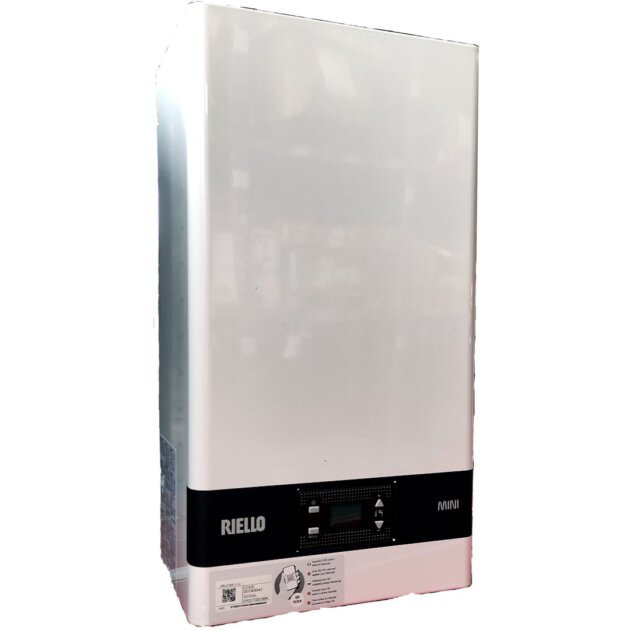 Scaldacqua a gas camera stagna modulante elettronico,17 lt RIELLO