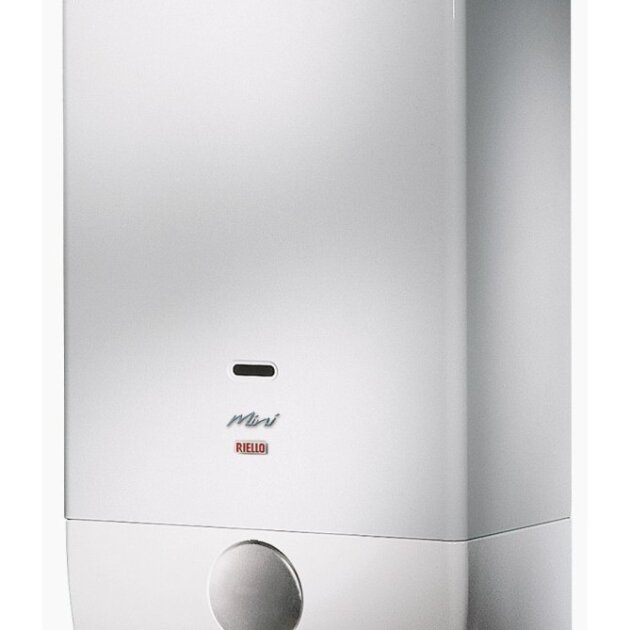 Scaldacqua a gas camera stagna modulante elettronico,11 lt RIELLO