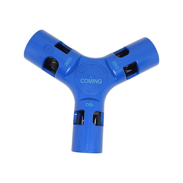 Calibratore/sbavatore triplo professionale 16/20/26