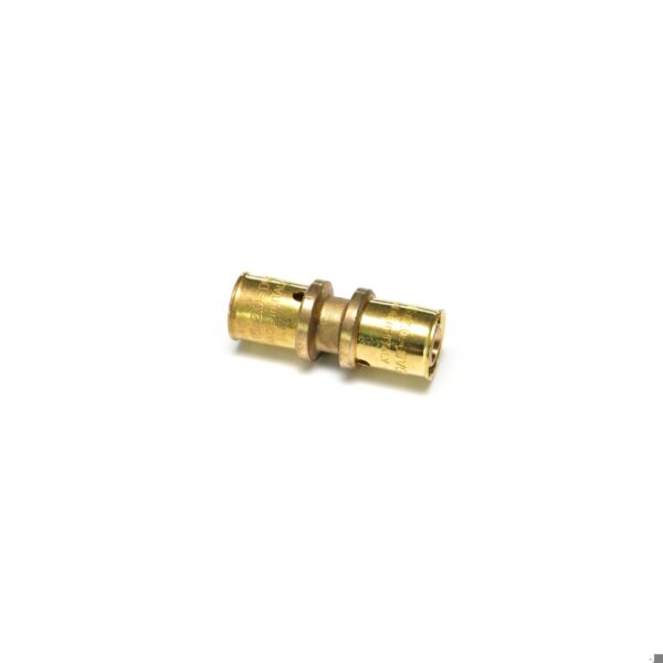 Manicotto intermedio a pressare per multistrato gas da Ø 20 x 16
