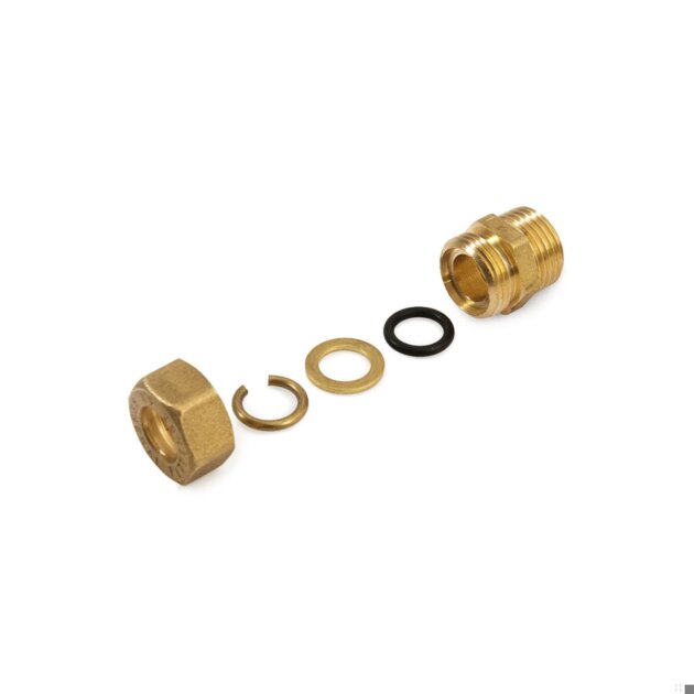 Manicotto M per rame con O-Ring (201) da 28 x 1'