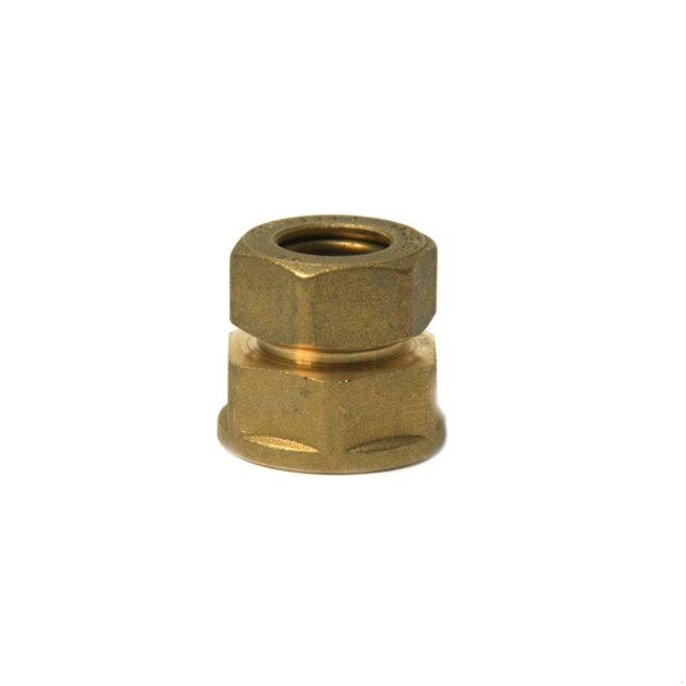 Manicotto F per rame con O-Ring (202) da 14 x 3/8