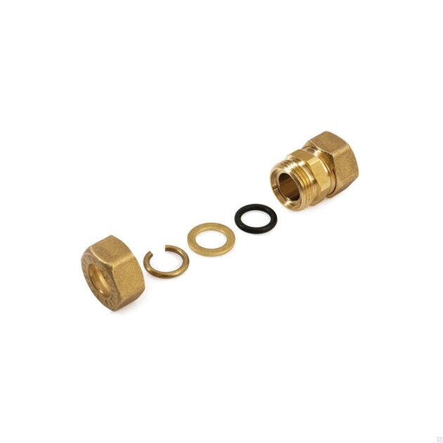 Manicotto per rame con O-Ring (203) da 22