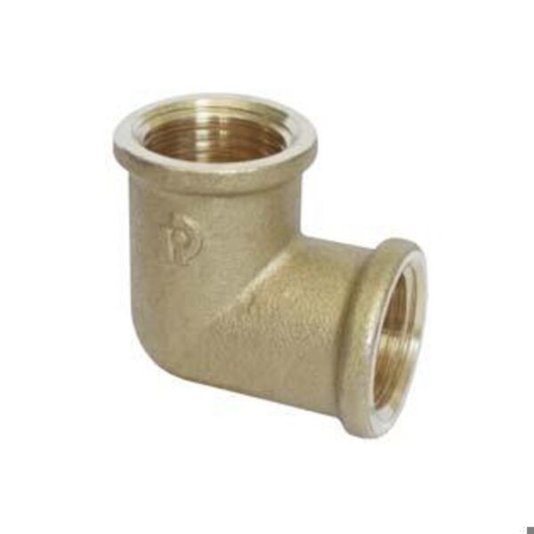 Gomito M.F. frangiato 1/2 in ottone