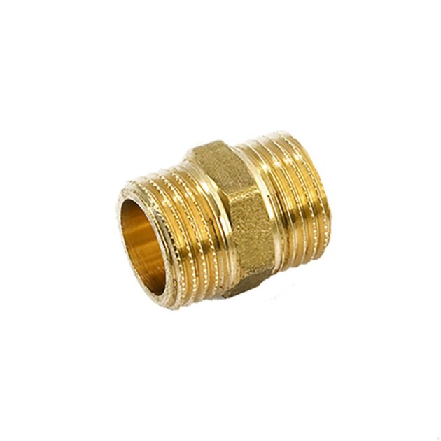 Nipplo in ottone  (280)  da  1'1/4