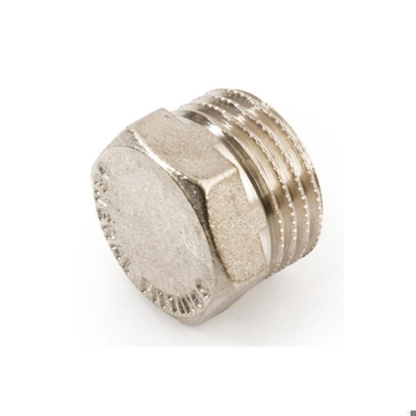 Tappo  M  in ottone cromato  (292)  da  3/8