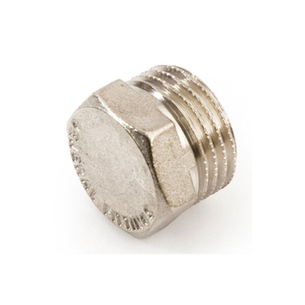 Tappo  M  in ottone cromato  (292)  da  1/2