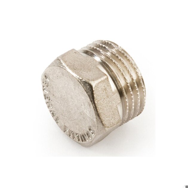 Tappo  M  in ottone cromato  (292)  da  3/4